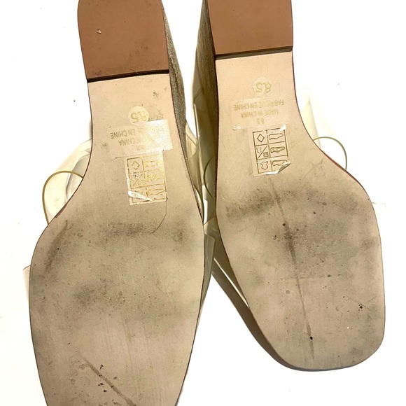 Jeffrey Campbell clear lucite wedges. Size 8.5. - Picture 9 of 9